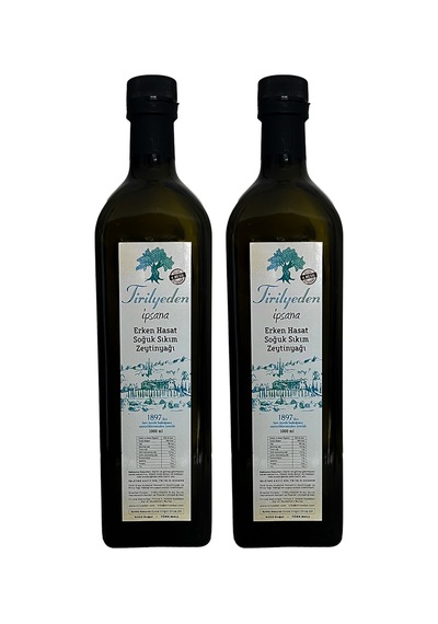 2'li Paket İpsana Erken Hasat Soğuk Sıkım 1000 Ml Şişe