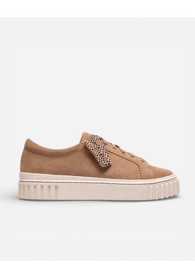 Clarks Mayhill Walk Beige Suede Kadın Bej Günlük Ayakkabı 26186005