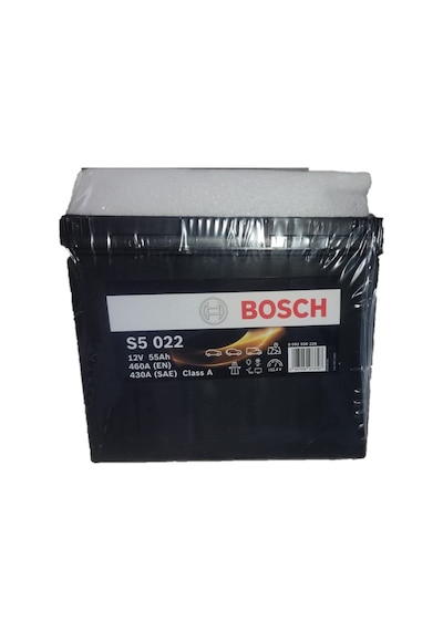 Bosch Akü 12V 55Ah Amper 460A S5 022 (En) Honda Aküsü / 515469870