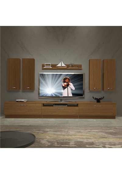 Decoraktiv Trendstyle 8d Mdf Tv Ünitesi Tv Sehpası Ceviz