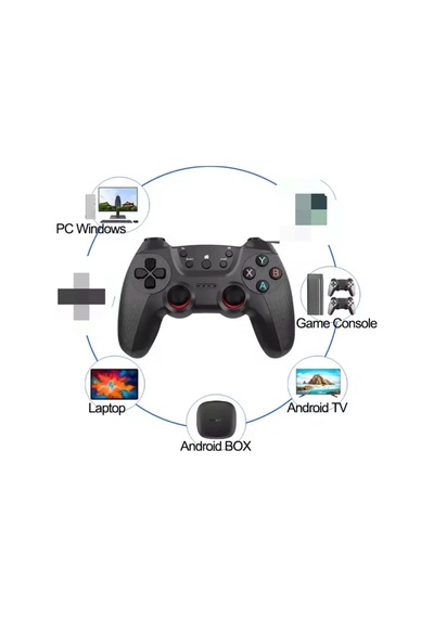 Km-029 2.4g Kablosuz Android Ps3/pc/tv Kutusu/akıllı Telefon Oyun Joystick