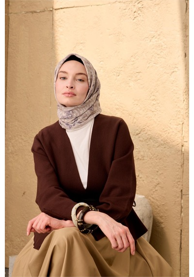 Silk Home Soft Eşarp 73099-06 Vizon, Bej, Pastel Mor