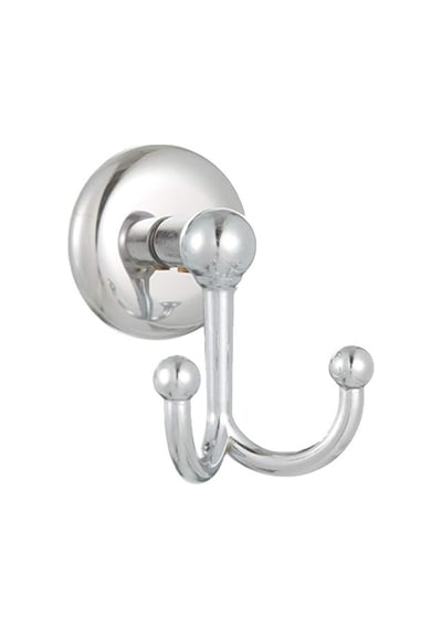Banyo Krom Eko Lüx Çiftli Bornoz Askılığı