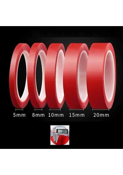 Çift Taraflı Akrilik Bant Ekran Dokunmatik Kasa Kapak Tamir Bantı 20 MM.