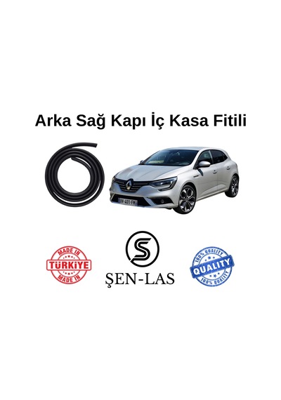 Renault Megane 4 Hatchback Şen-las Sağ Arka Kapı Fitili Şl3103