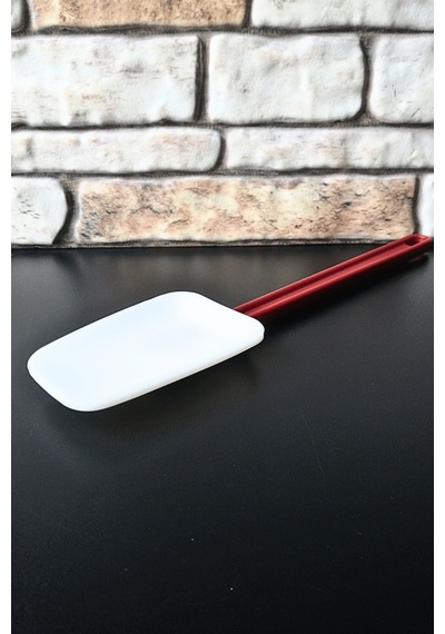 Jumbo Boy Silikon Spatula-düz Spatula-tek Taraflı-35 Cm