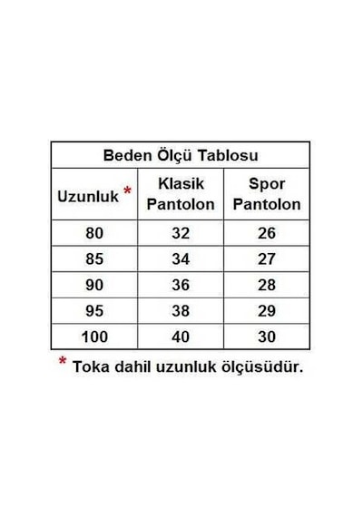 3'lü Set Çocuk Boy Suni Deri 3 Cm.lik Garson Klasik Kemer - Siyah Lacivert Kahve - G3s-23hz 001