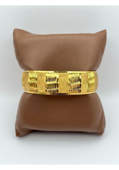 Arnes Jewelry Çelik Altın Kaplama Bilezik Ar266nes Gold
