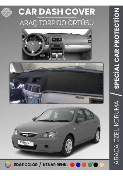 Proton Gen-2 2004-2011 Torpido Örtüsü Ön Göğüs Koruma Torpido Koruma Çatlamayı Engeller Tam Uyum - 540 Stiloto