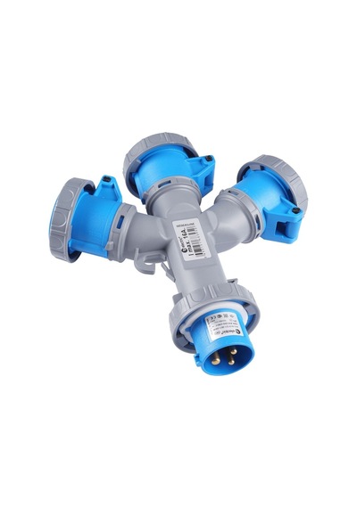 Tp Electric Cee Norm 3 Yönlü Çoklu Priz