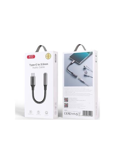 Simple İs Beauty Type-c To 3.5mm Aux Ses Adaptörü Hd Ses Kalitesi, 2.4a Hızlı Şarj Destekli, Şık Ve Kompakt T