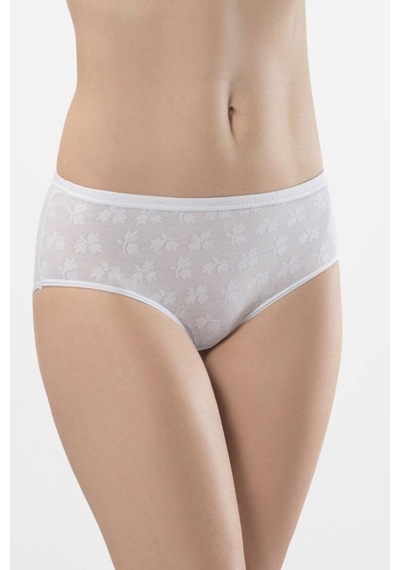 Türen Kadın Jakarlı Pamuklu Bikini Külot 001