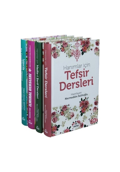 Hanımlara Tefsir. Hadis. İlmihal Eğitim Seti 4 Kitap / Necmedd .