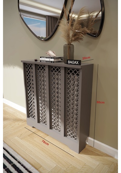 Dekoratif Petek Dolabı Kalorifer Peteği Kapatma Ünitesi Modern Tasarım İç Ölçü 76 Cm Dış Ölçü 80 Cm Petek 76 Antrasit D3 Dekoratif Petek Dolabı Kalorifer Peteği Kapatma Ünitesi Modern Tasarım İç Ölçü 76 Cm Dış Ölçü 80 Cm Petek 76 Antrasit D3