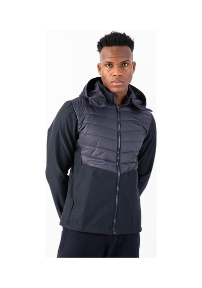 Maraton Sportswear Regular Erkek Kapşonlu Takma Kol Outdoor Lacivert Ceket 21797 Lacivert