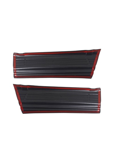 Citroen Jumper 2006-2014 Uyumlu Kapı Eşiği Koruma Abs 2 Parça Parlak Siyah