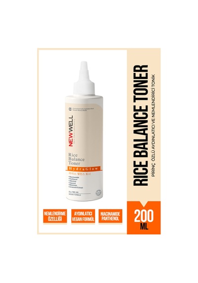 Rice Balance Toner Pirinç Özlü Nemlendirici Ve Aydınlatıcı Toner 200 Ml