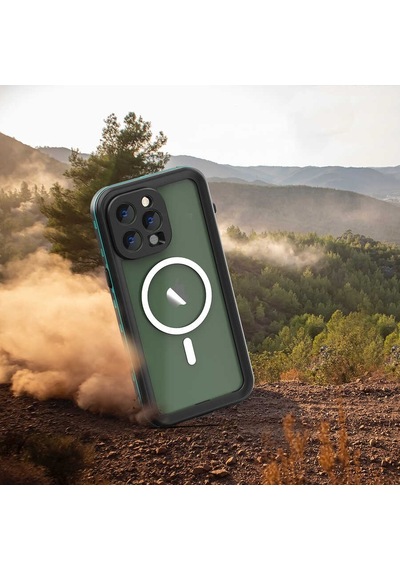 Apple Uyumlu iPhone 14 Pro Max Kılıf Case, 360 Derece Koruyucu 2metre Su Geçirmez Kapak Waterproof Cover