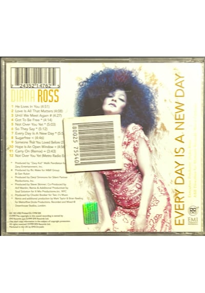Müzik Cd Sidir Plak Değildir Cd Diana Ross Every Day Is A New D
