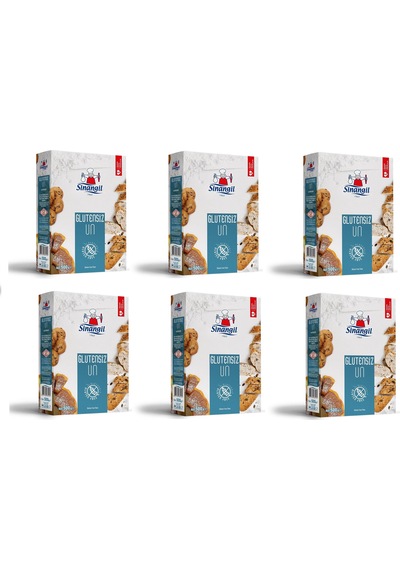 Sinangil Glutensiz Un 500 Gr x 6 Adet Sinangil Glutensiz Un 500 Gr x 6 Adet