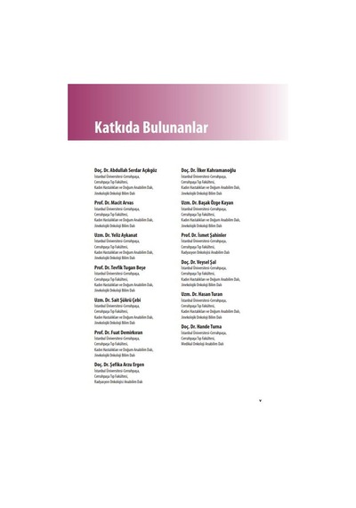 Jinekolojik Onkoloji El Kitabı - Temel Yaklaşım ve Uygulamalar- Nobel Tıp Kitabevleri