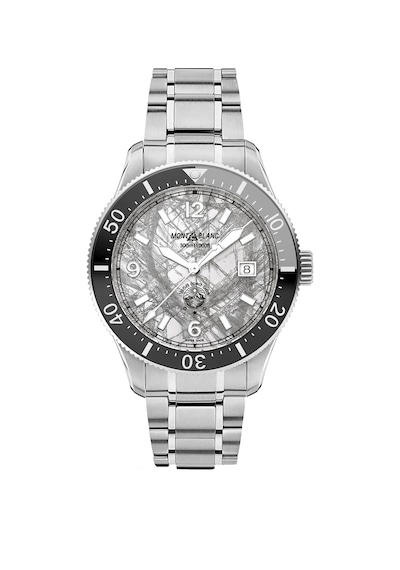 Montblanc 1858 Iced Sea Automatic Date 130793 Altın - Mavi