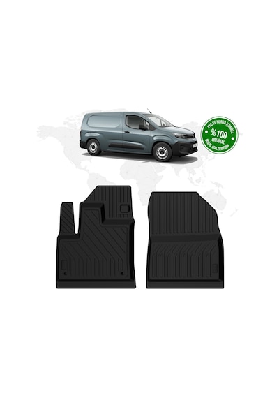 Opel Combo Panelvan 4d Havuzlu Paspas Ön İki Parça 2024 Model Ve Sonrası