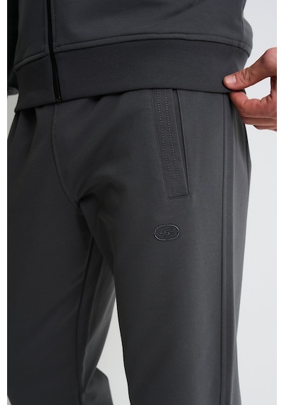 Shooter Sportswear Shooter Premium Rahat Kalıp Mevsimlik Yumuşak Dokulu Erkek Eşofman Takımı Gri