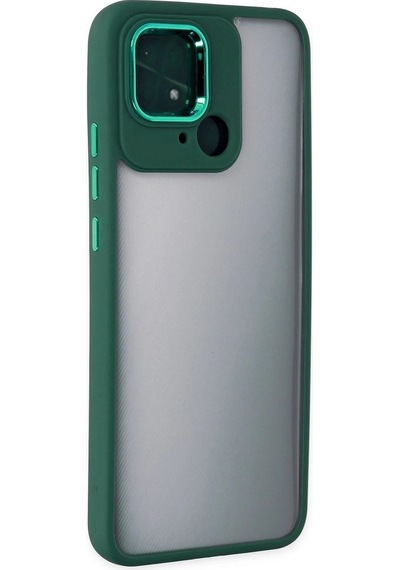 Mey İthalat Redmi 10c Kılıf Dora Kapak - Haki Yeşil Yesil