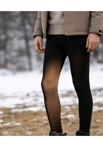 Bolero M62 Erkek Termal Alt Yün İçlik Siyah