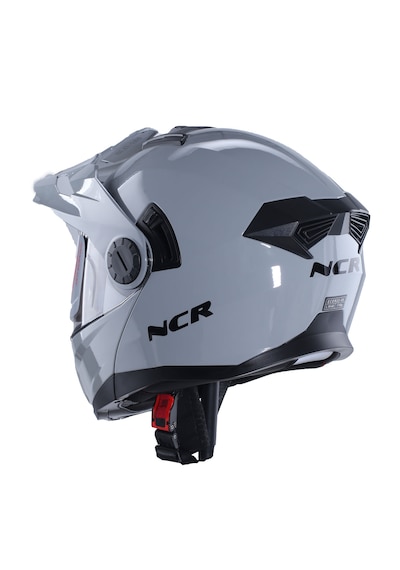 Ncr X-Cross Çene Açılır Ece-22.06 Kask Açık Nardo Gri