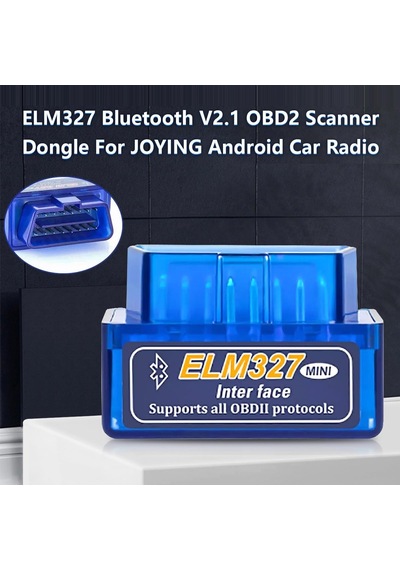 Joyıng Elm 327 V2.1 Bluetooth Araç Teşhis Cihazı Obd2 Obd-ıı Elm327 Araç Arayüzü Tarayıcı Android Üzerinde Çal