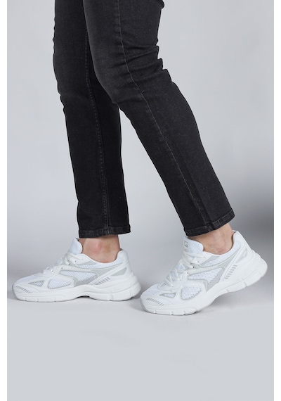 Jump 29064 Beyaz - Gri Erkek Sneaker Günlük Spor Ayakkabı Beyaz - Gri
