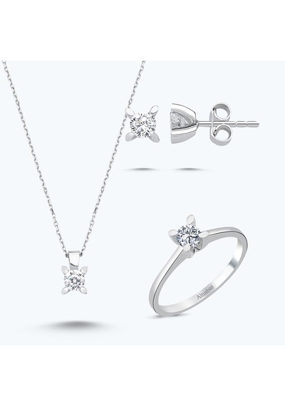 Altınbaş Altın Üçlü Tektaş Set Utkss0617-24875-set