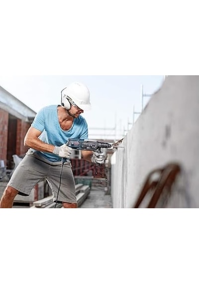 Professional Accessories 11 Parça Sds-plus Karışık Darbeli Matkap Ve Keski Seti Beton Ve Duvar İşleri İçin, Darbe