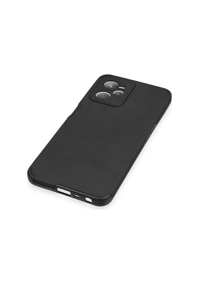 Ilkeshop Newface Realme C35 Kılıf Loop Deri Silikon - Siyah