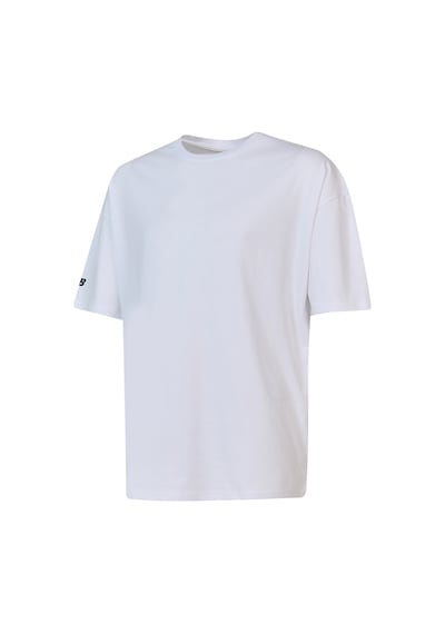 New Balance Nb Lifestyle Erkek T-shirt Mnt1602-wt Beyaz