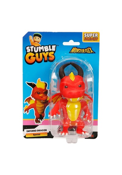 Monster Flex Stumble Guys Super Stretch Figür - Kırmızı Standart
