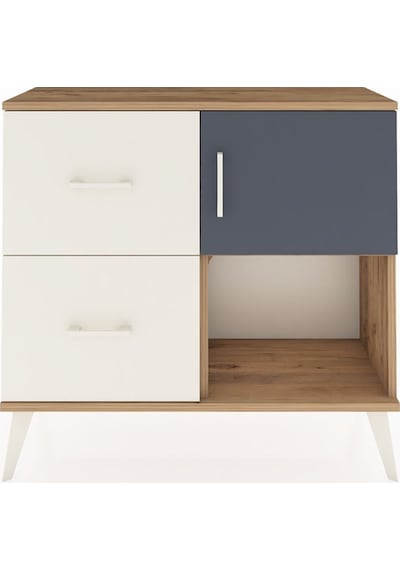 Arges Şifonyer Tek Raflı 2 Çekmeceli Tek Kapaklı 88x30x80 Çam-antrasit/aytaşı Antrasit/aytaşı Arges Şifonyer Tek Raflı 2 Çekmeceli Tek Kapaklı 88x30x80 Çam-antrasit/aytaşı Antrasit/aytaşı