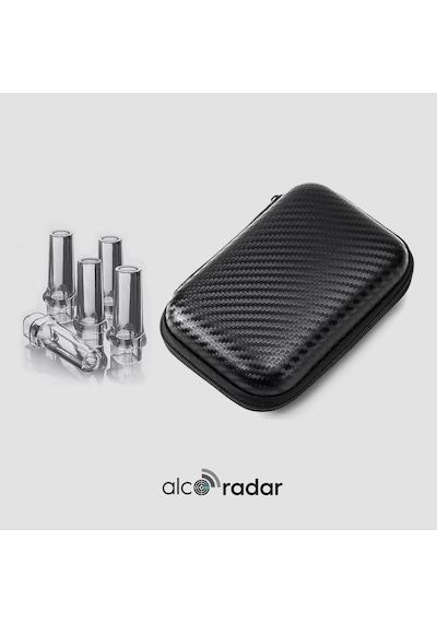 Alcoradar Pro Uyumlu 25 Adet Alkolmetre Ağızlığı Ve Taşıma Çantası