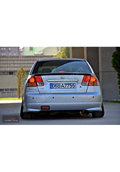 Honda Civic Vtec 2 İnce Spoiler Fiber