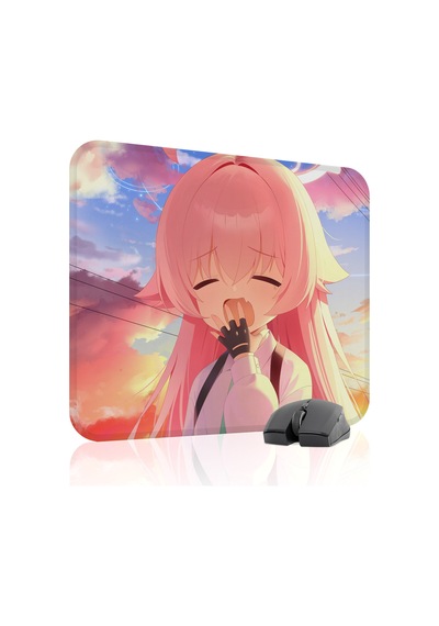 Blue Archive Kaymaz Dikişli Kauçuk Oyuncu Mousepad V1 - 48x40 Xl Gaming Mouse Pad Fare Altlığı
