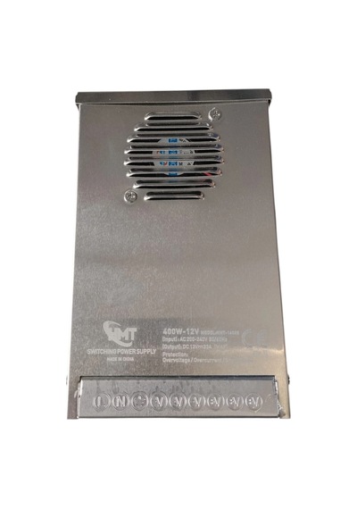 Hmt 12v Dc 33.3a 400w Yağmur Korumalı Epoksi Li Fanlı Led Trafosu 12 Volt 33.3 Amper Ip43 Tam Değe