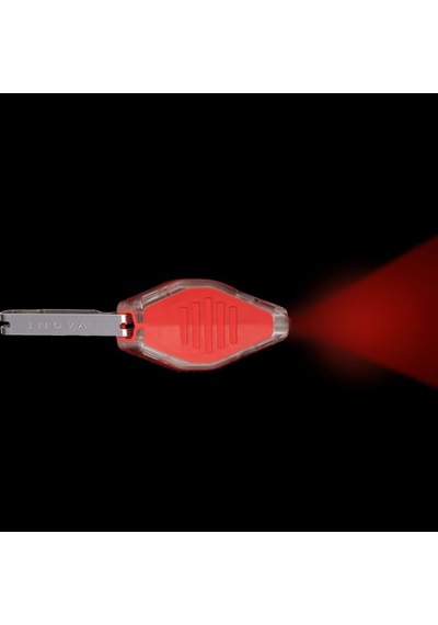 Inova Microlight Micro Led Kırmızı Işık Şeffaf Gövde Kırmızı