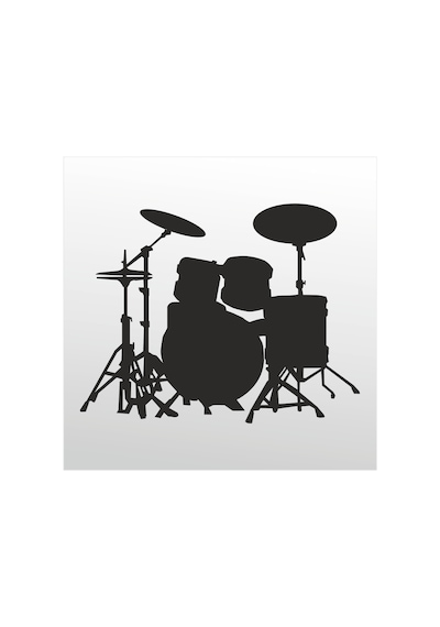 Folyo Sticker Bateri 100cm Uzunluk Siyah