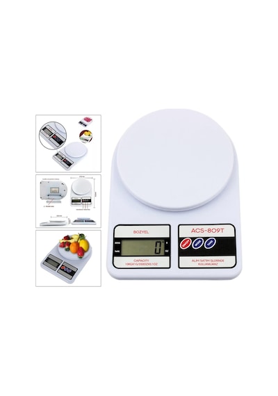 Dijital Mutfak Terazisi Pilli 10kg Bozyel Acs-809t