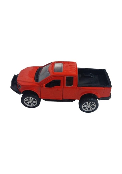 Çek Bırak Metal Arazi Aracı 13 Cm - Kırmızı - 1 Adet