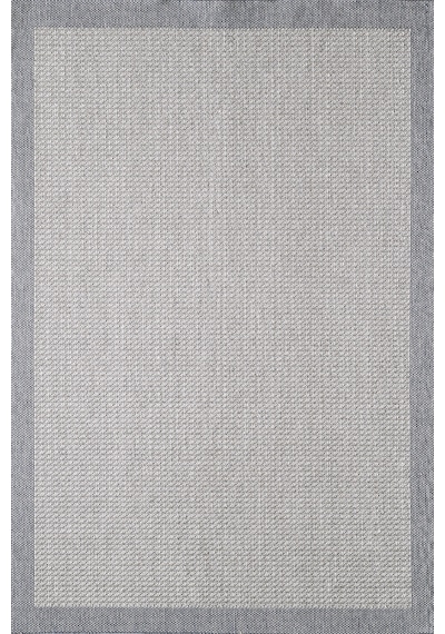 Konfor Sisalux 3092 Gri Jüt Tabanlı Modern Dokuma Kilim Sisal Hasır Halı Gri