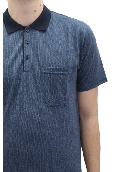 Santa Dmctekstil Erkek Aresta-001 Desenli Klasik Kesim Rahat Kalıp Tek Cepli Polo Yaka T-shirt Lacivert Santa Dmctekstil Erkek Aresta-001 Desenli Klasik Kesim Rahat Kalıp Tek Cepli Polo Yaka T-shirt Lacivert