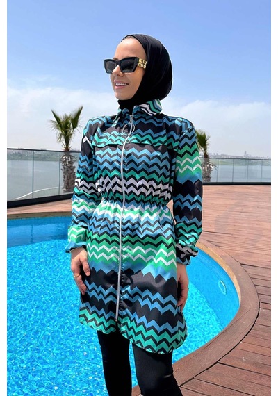 Kahijab Ela Tesettür Mayo - M Yeşil